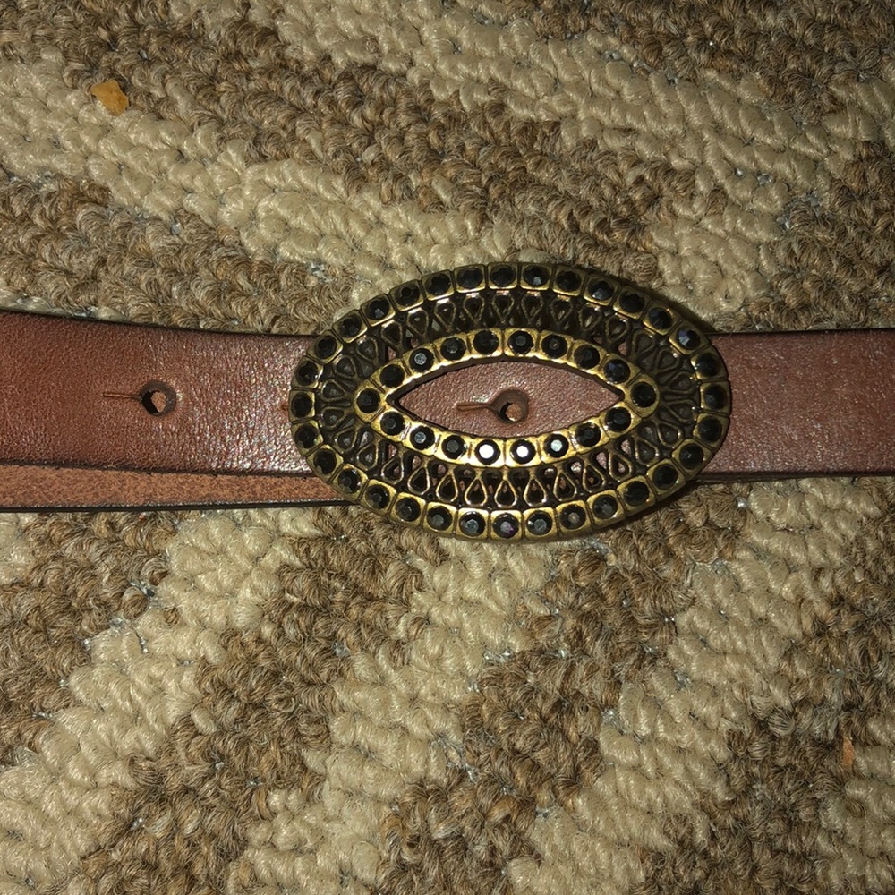 Fossil leather belt - Picture 2 of 7